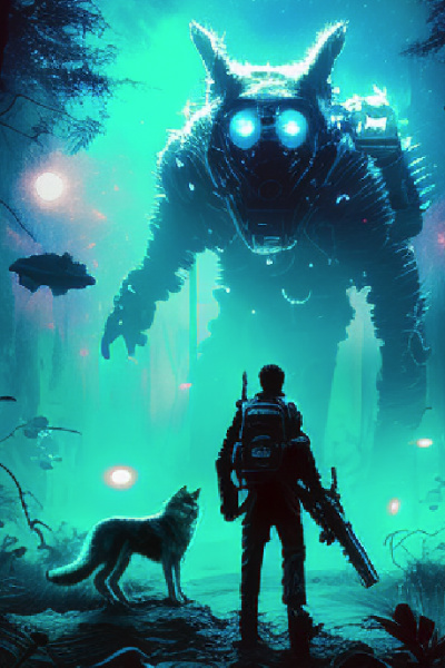 Human, Dog, Alien.