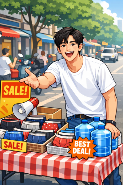 Street Stall System: 10x Stronger, 0x Hair