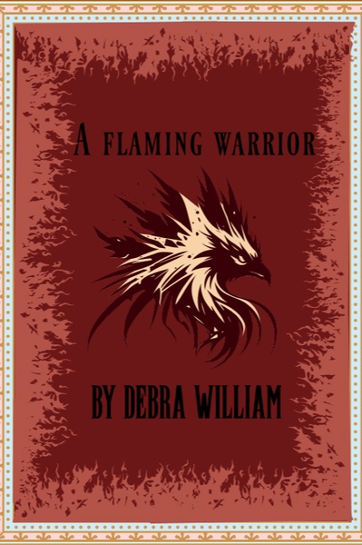 A flaming warrior